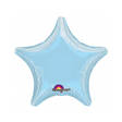 Foliopallo vaalean sininen tähti - Väripallot - 13590 - 1