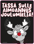 Joulumieltä pulloetiketti - Keittiö - 32040 - 1