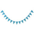 Vaaleansininen viirinauha - Vauvakutsut / Baby Shower - 21110 - 2