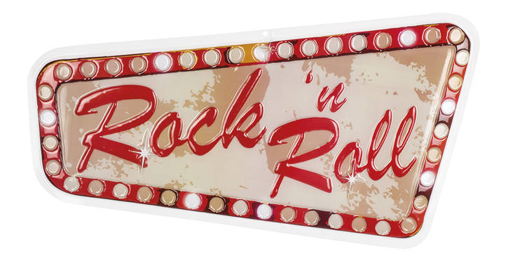 50´s Seinäkoristei Rock´n Roll - 40-50-Luku (Rock'n Roll) - 22190 - 1