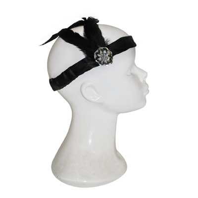 Flapper Pääpanta Musta 1 - Pannat - 18530 - 1