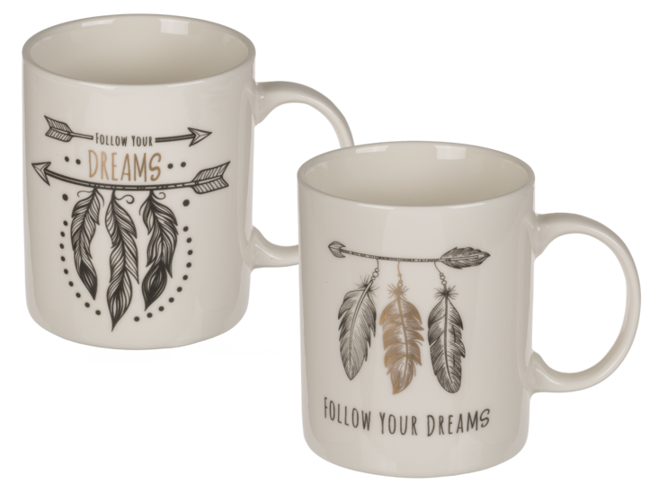 Follow your dreams motti - Kahvikupit - 22100 - 1