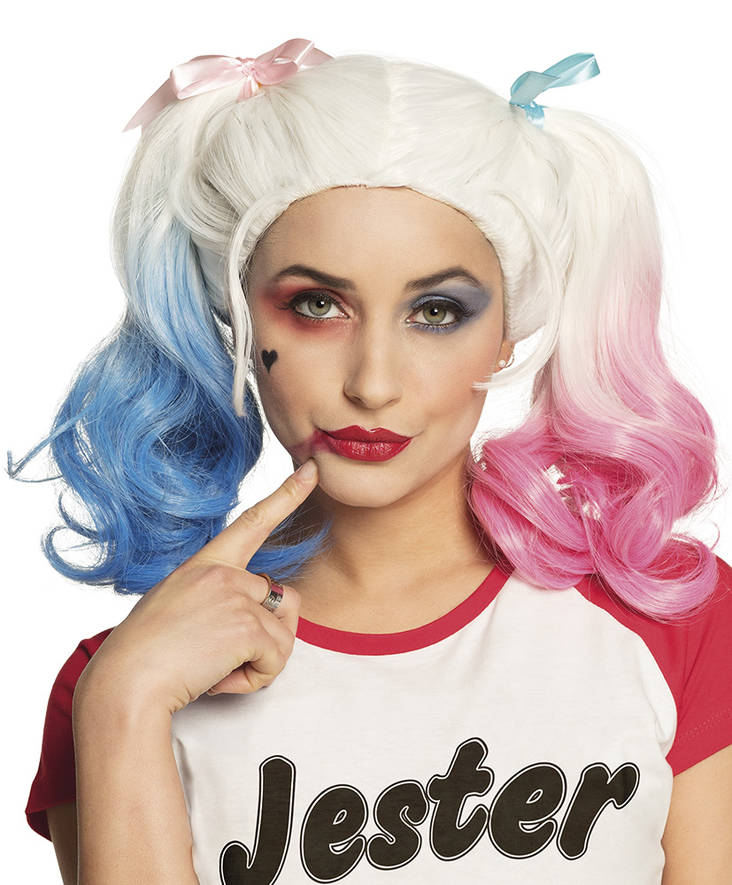 Harley Quinn Peruukki - Letti peruukit - 21260 - 2