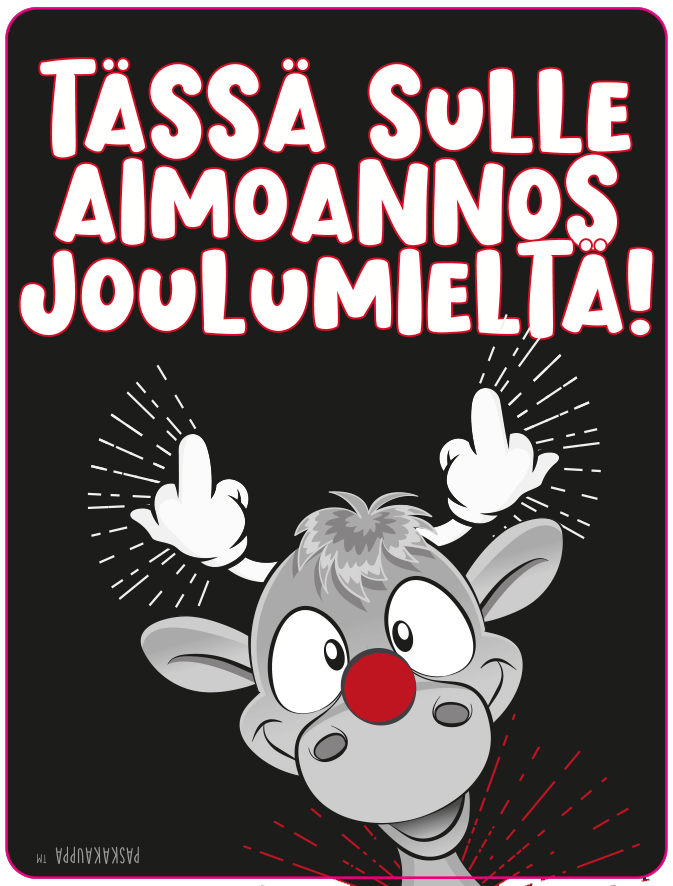 Joulumieltä pulloetiketti - Keittiö - 32040 - 1