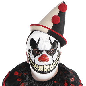 Kasvonaamari Clowni Halloween - Puolinaamarit - 20520 - 1