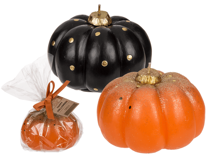 Kurpitsa kynttilät - Pienet somisteet - 21920 - 1