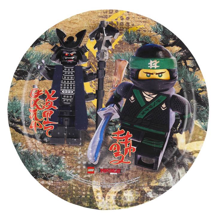 Lego Ninjago pahvilautasia - Lego - 21680 - 1