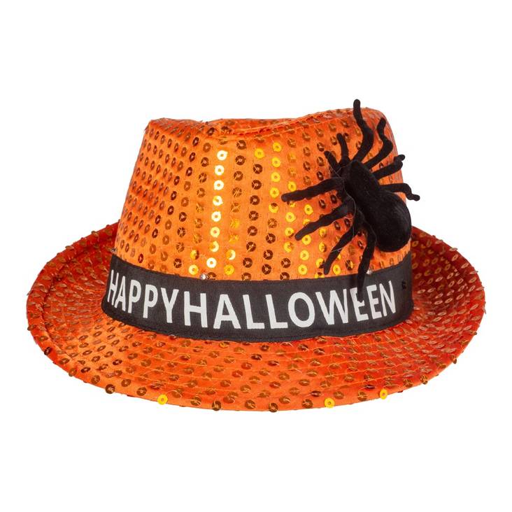 Oranssi Halloween hattu valoilla - Pikkuhatut - 19850 - 1