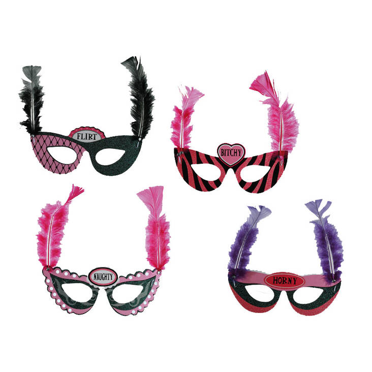 Party paperimaski setti - Silmikot - 18940 - 1