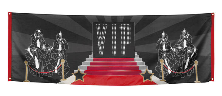 VIP Banneri Iso - Hollywood ja Vip - 22180 - 1