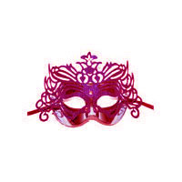 Venetsialaisnaamio Pinkki - Venetsialaiset - 21350 - 1