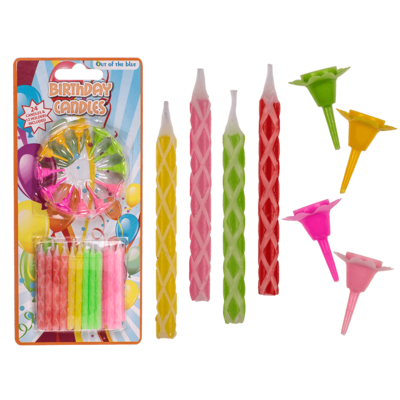 Kakkukynttilät 24kpl - Synttärit - 32290 - 1