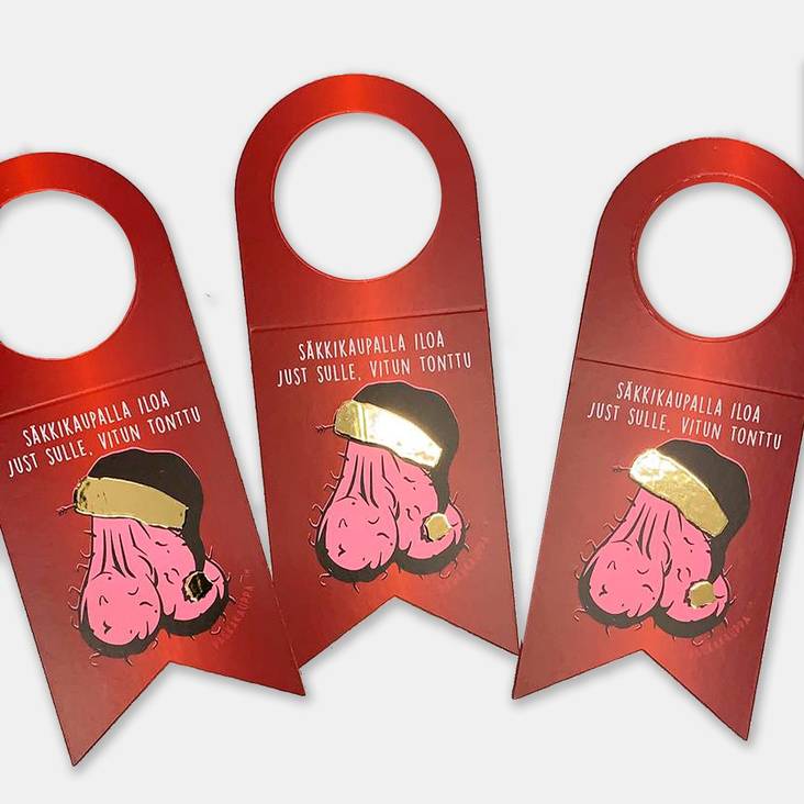 Käsintehty joululahja jouluisa härpäke - Muut - 31560 - 1