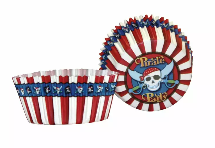 Pirate muffinssivuokat - Halloween / Kauhu - 32260 - 1