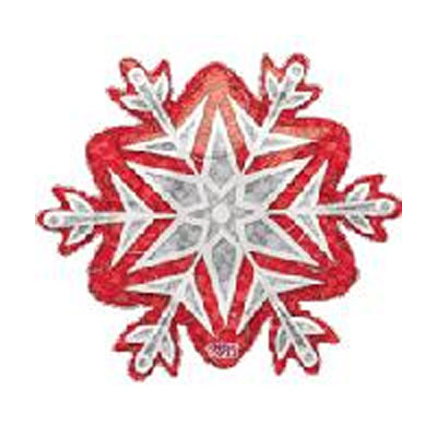 Foliopallo Lumihiutale - Muotopallot - 18671 - 1