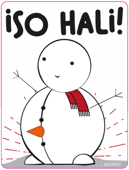 Iso hali! pulloetiketti - Keittiö - 32041 - 1