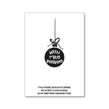 Joulupallohko kortti - Postikortit - 31571 - 1