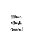 Vitusti Onnea kortti - Postikortit - 30701 - 1