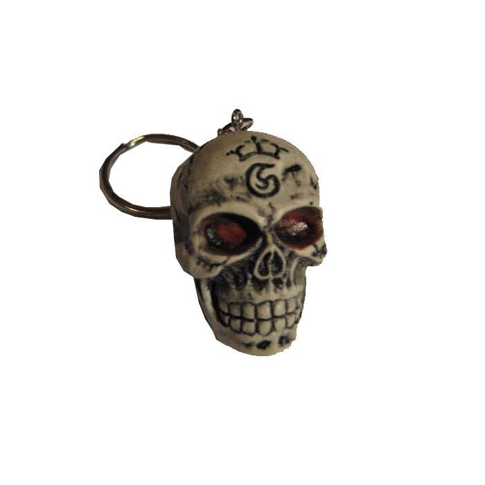 Avaimenperä Pääkallo otsataskalla - Koristeperät - 14091 - 1