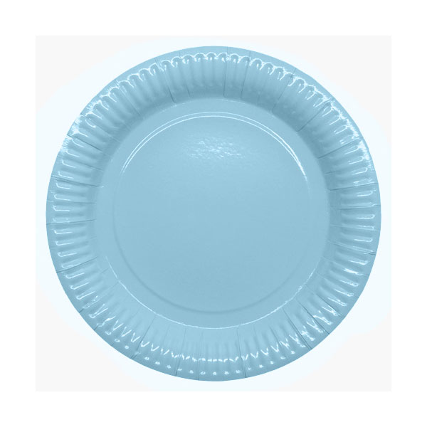 Baby Siniset lautaset isot - Vauvakutsut / Baby Shower - 21091 - 1