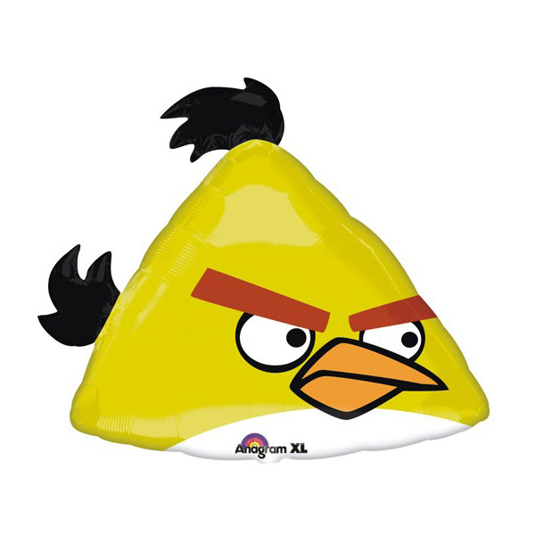 Foliopallo Angry Birds Keltainen lintu - Isot muotofoliot - 14301 - 1