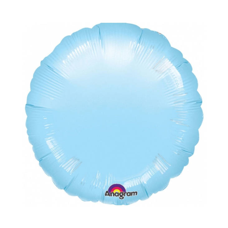 Foliopallo vaalean sininen pallo - Väripallot - 13591 - 1