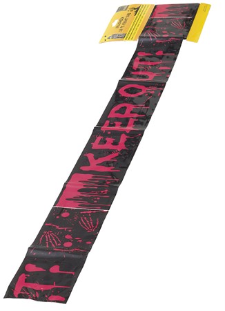 Halloween nauha Keep out - Tarrat, bannerit ja muut - 31501 - 1