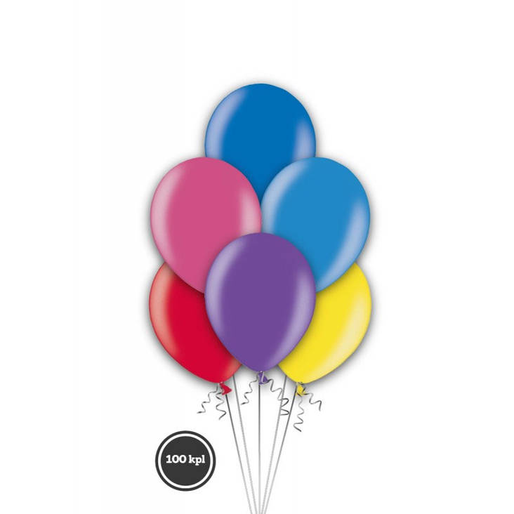 Ilmapallosetti 100kpl - Normaalit - 21631 - 1