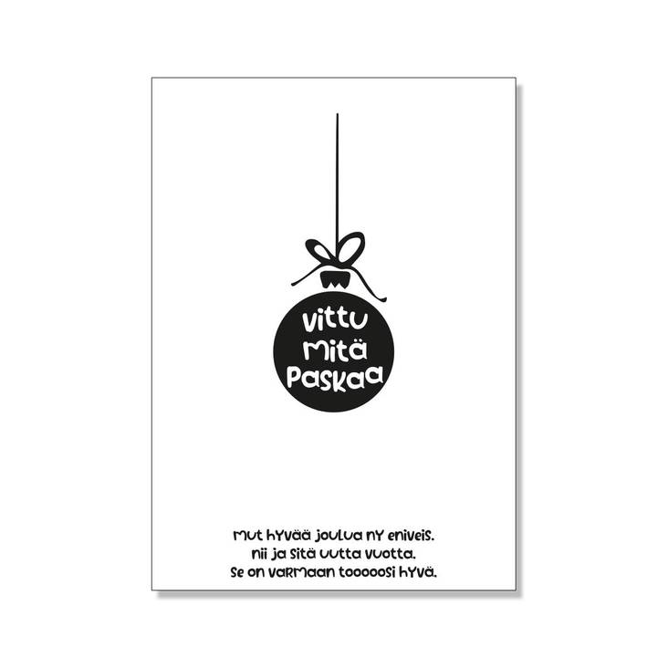 Joulupallohko kortti - Postikortit - 31571 - 1