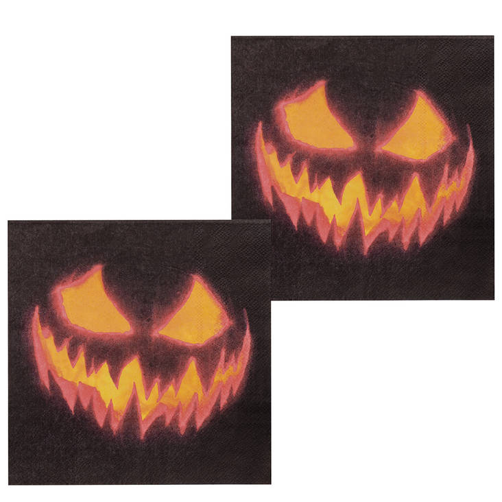 Kauhukurpitsa servetit - Halloween / Kauhu - 30241 - 1