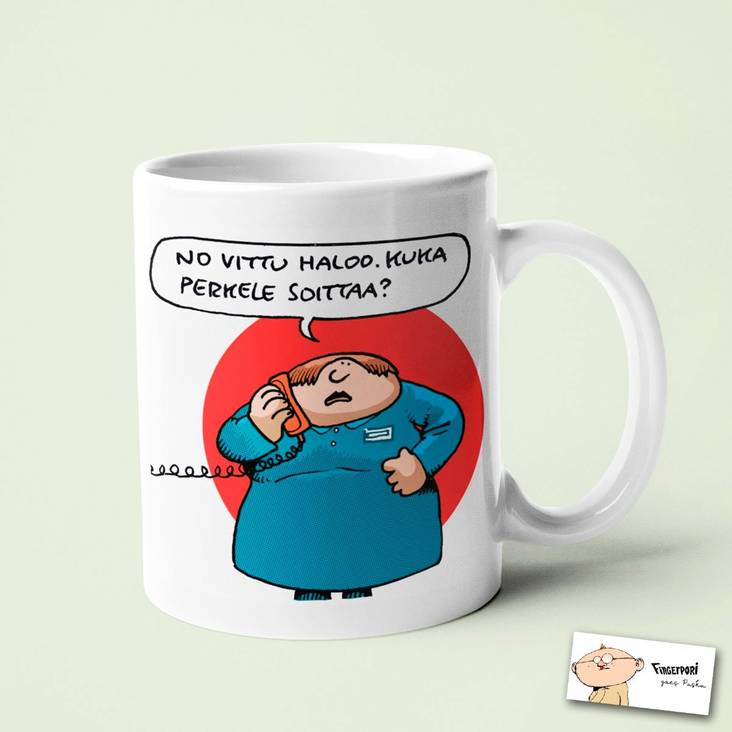 Kuin joulupukin kuumalinja muki - Kahvikupit - 32181 - 1