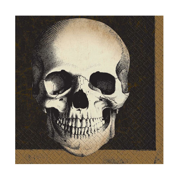 Pääkallo Juhlaservetit - Halloween / Kauhu - 21241 - 1