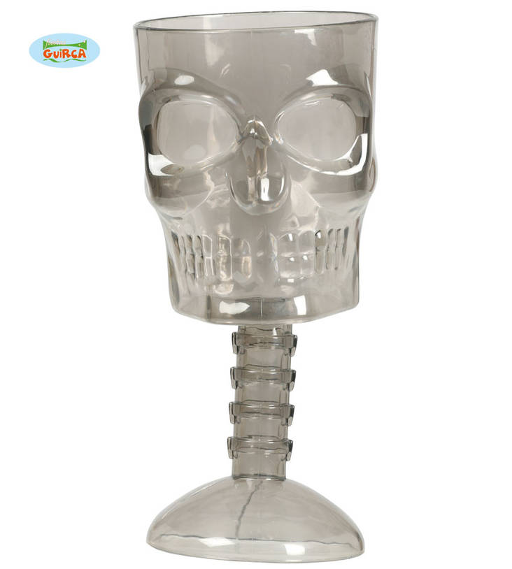 Pääkallolas musta - Shampanjalasit - 30521 - 1