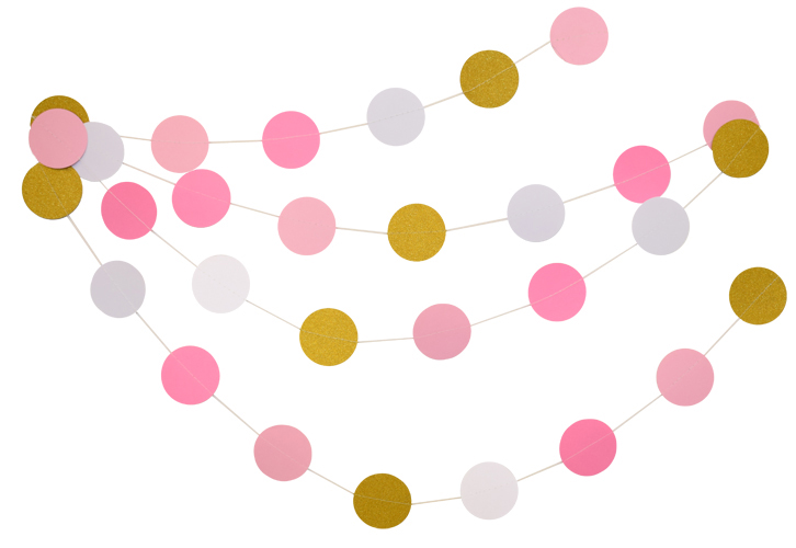 Pallo paperinauha mix pink - Vauvakutsut / Baby Shower - 30021 - 1