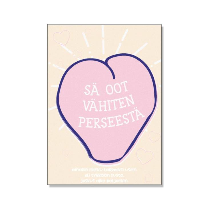 Perästä kuuluu! - Postikortit - 31681 - 1