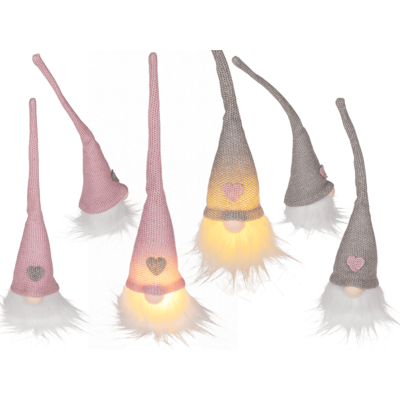 Tonttu led valolla - Joulusomisteet - 31581 - 1