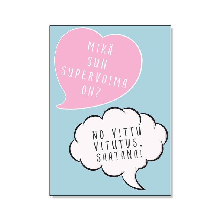 Voimavirta postikortti - Postikortit - 31111 - 1