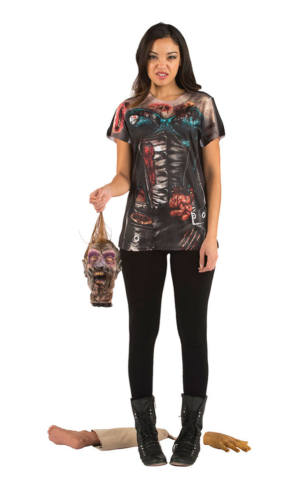 Zombie T-paita - Kauhu ja noidat - 18141 - 1