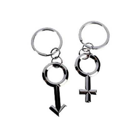 Avaimenperä Sukupuolimerkit - Koristeperät - 13872 - 1