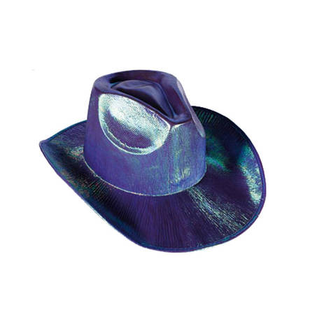 Lännenhattu Kiiltävä Sininen - Lännenlakit - 14462 - 4