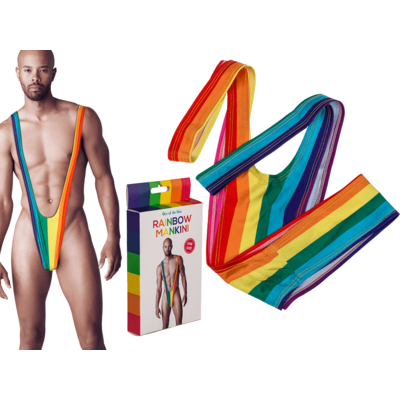 Sateenkaari mankini - Asusteet - 31472 - 1