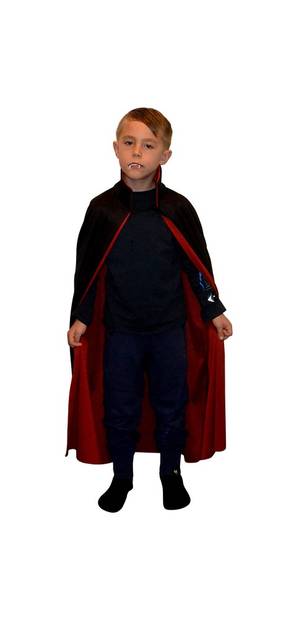 Viitta kauluksella 2-värinen - Kauhu ja vampyyrit - 32002 - 1