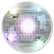 70´s seinä discopallo - 60-70-Luku (Hippi) - 21012 - 1