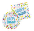 Happy Birthday kattaussetti 6 hengelle - Synttärit - 30162 - 1