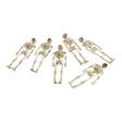 Luuranko pussi 6pcs 15cm - Luurangot - 16512 - 2