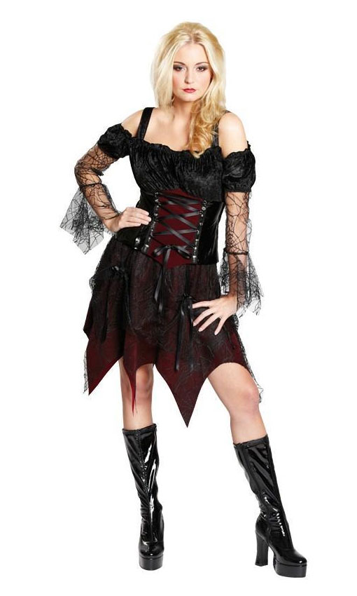 Gootti Red Hot Halloweenasu - Kauhu ja noidat - 16662 - 1