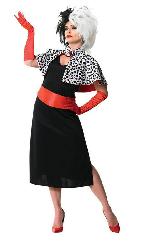 Lady Cruella De Vil Naamiaisasu - TV ja satuhahmot - 30142 - 2