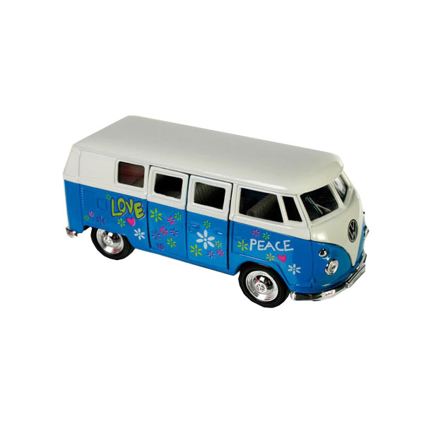 Retro Hippibussi Sininen - Autot - 13622 - 1