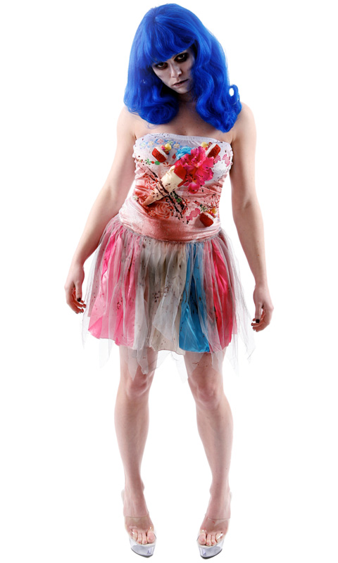 Zombie Candy Girl Halloweenasu - Kauhu ja noidat - 21312 - 1