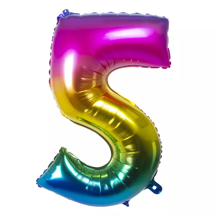 Foliopallo Nro.5 Sateenkaari - Numerot - 32212 - 1